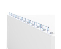 SGS Slim dakrandbeveiliging 30 mtr complete set plat dak