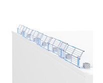 SGS Slim Plus dakrandbeveiliging 18 mtr complete set plat dak