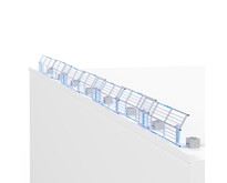 SGS Slim Plus dakrandbeveiliging 21 mtr complete set plat dak