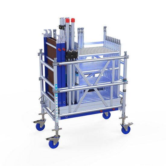 Euroscaffold Rolsteiger One 75x120 cm 5,2 meter werkhoogte