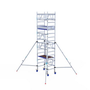 Rolsteiger One 75x120 cm 5,2 meter werkhoogte carbon vloer