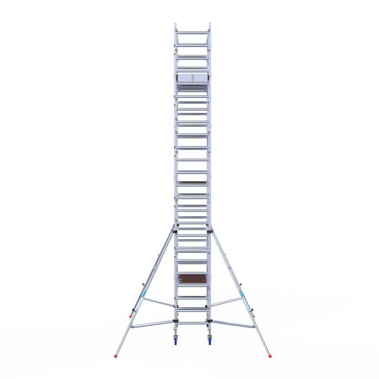 Euroscaffold Rolsteiger One XL 75x165 cm 7,2 meter werkhoogte carbon vloer