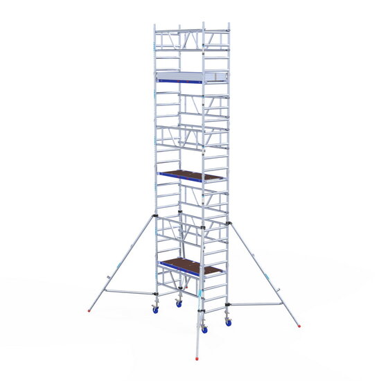 Euroscaffold Rolsteiger One XL 75x165 cm 7,2 meter werkhoogte carbon vloer