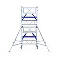 Euroscaffold Rolsteiger One XL PRO 75x165 cm 5,2 meter werkhoogte carbon vloer