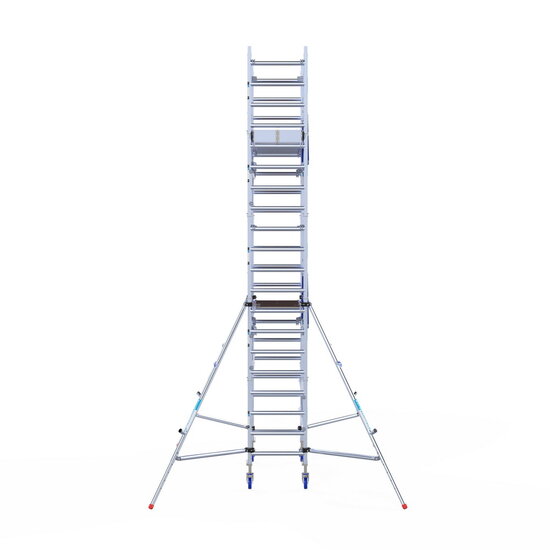 Euroscaffold Rolsteiger One XL PRO 75x165 cm 6,2 meter werkhoogte carbon vloer