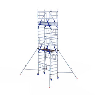 Rolsteiger One XL PRO 75x165 cm 6,2 meter werkhoogte carbon vloer