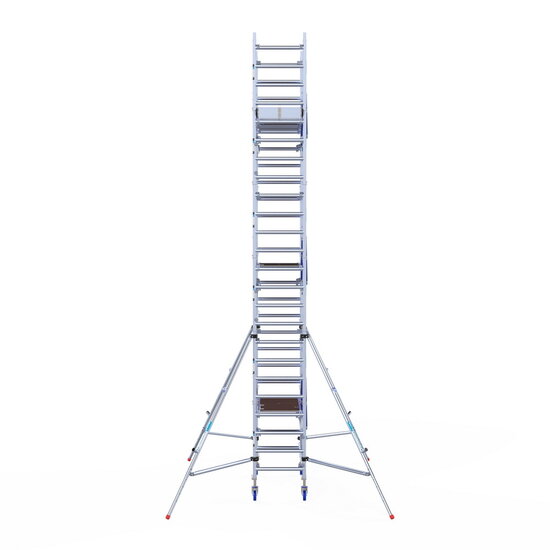 Euroscaffold Rolsteiger One XL PRO 75x165 cm 7,2 meter werkhoogte  carbon vloer