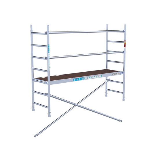 Euroscaffold Rolsteiger uitbreidingsset Basic 2 mtr 75x250 cm