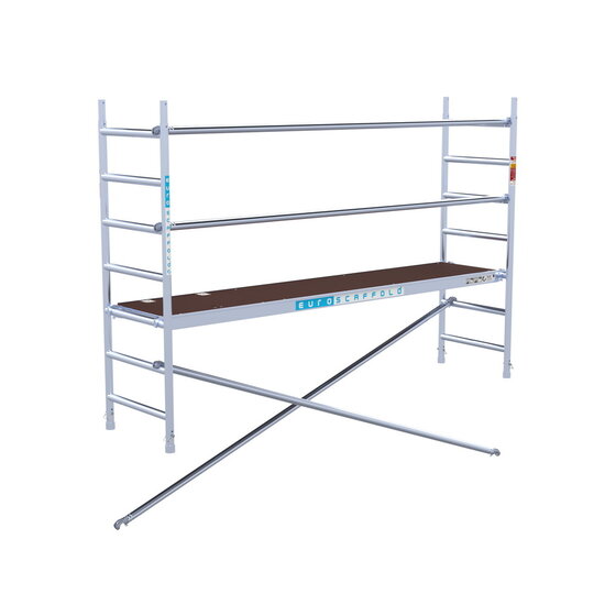 Euroscaffold Rolsteiger uitbreidingsset Basic 2 mtr 75x305 cm