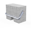 Euroscaffold SGS Slim (Plus) dakrandbeveiliging betonblok plat dak