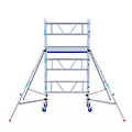 Euroscaffold Rolsteiger One nylonwiel stalenspindel 150mm