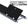 Euroscaffold Rolsteiger platform met luik 400 cm carbon vloer (lichtgewicht)