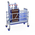 Euroscaffold Rolsteiger One XL PRO 75x165 cm 5,2 meter werkhoogte carbon vloer