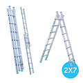 Eurostairs Eurostairs Reform ladder dubbel recht 2x7 sporten