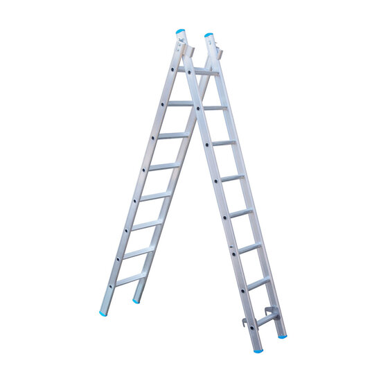 Eurostairs Eurostairs Reform ladder dubbel recht 2x8 sporten