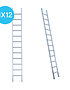 Eurostairs Ladder enkel recht 1x12 sporten