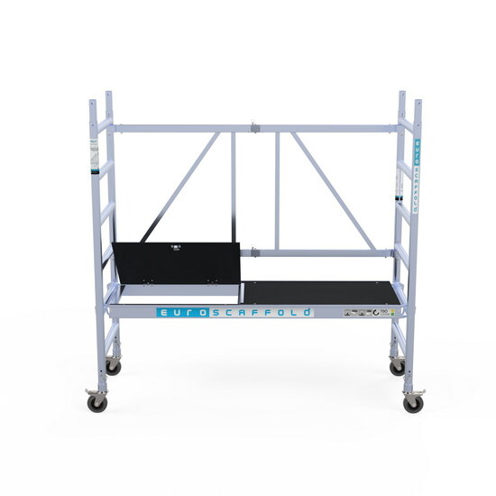Euroscaffold Kamersteiger compleet 75x190 3m werkhoogte carbon platform met luik