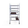 Euroscaffold Kamersteiger 90x190 3m werkhoogte + platform 30 cm