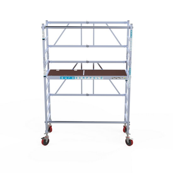Euroscaffold Kamersteiger Combi 75x190 4m werkhoogte - Verstelbare wielen
