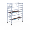 Euroscaffold Kamersteiger 90x190 4m werkhoogte + platform 30 cm