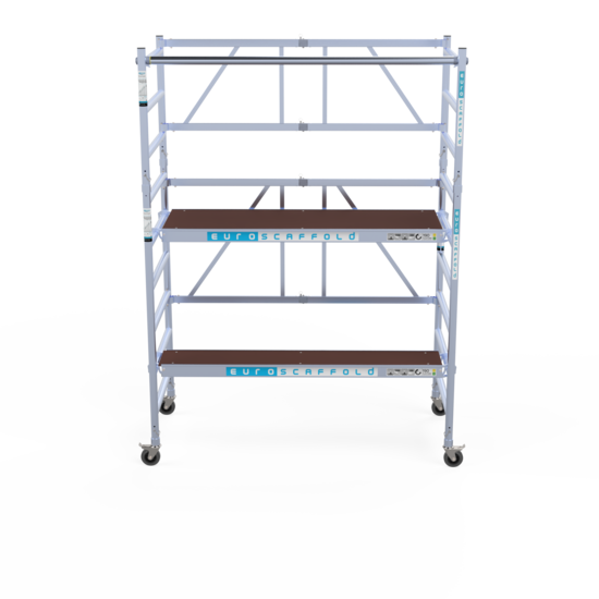 Euroscaffold Kamersteiger 90x190 4m werkhoogte + platform 30 cm