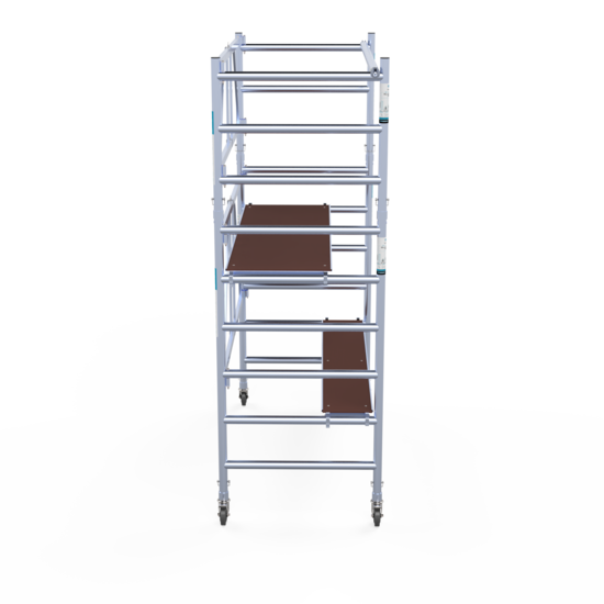 Euroscaffold Kamersteiger 90x190 4m werkhoogte + platform 30 cm