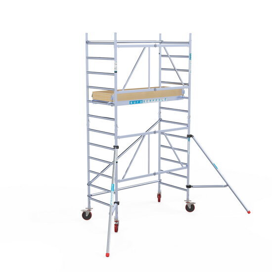 Euroscaffold Kamersteiger Combi 90x190 4,7m met verstelbare wielen