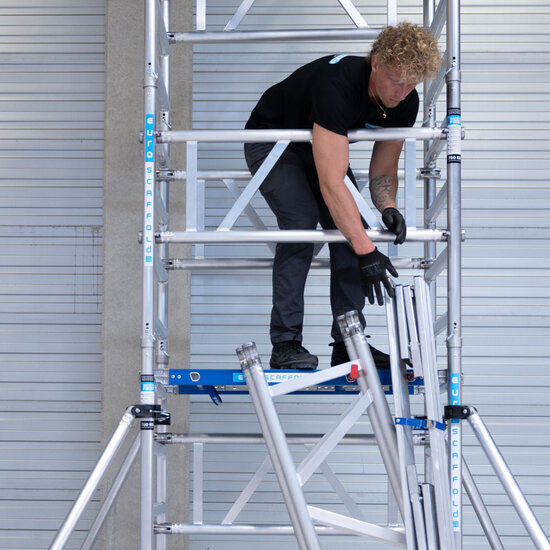 Euroscaffold Rolsteiger One 75x120 cm 5,2 meter werkhoogte