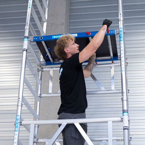 Euroscaffold Rolsteiger One 75x120 cm 6,2 meter werkhoogte