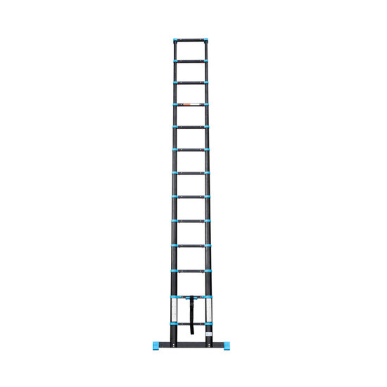Eurostairs Telescoopladder Black 'n Blue Professioneel 3,8 meter met softclose