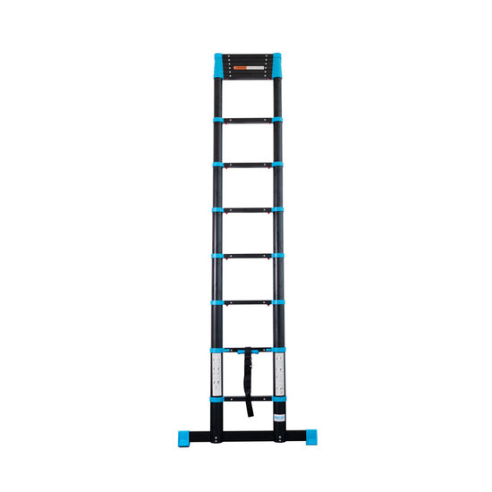 Eurostairs Telescoopladder Black 'n Blue Professioneel 3,8 meter met softclose
