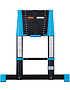 Telescoopladder Black 'n Blue Professioneel 3,8 meter met softclose