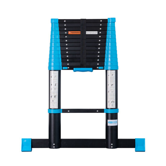 Eurostairs Telescoopladder Black 'n Blue Professioneel 4,1 meter met softclose