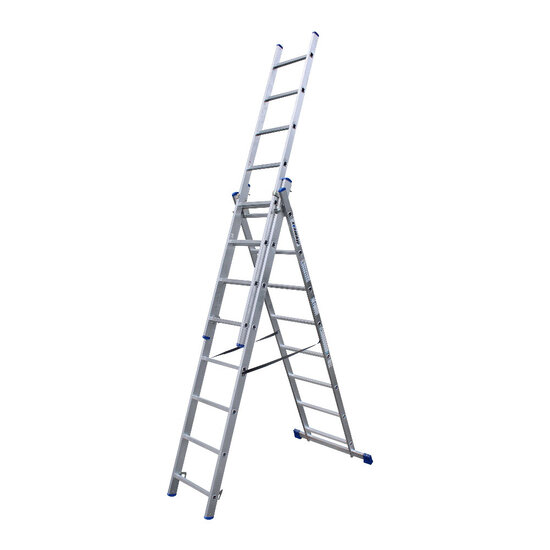 Alumexx Alumexx Reform ladder driedelig recht 3x8 sporten