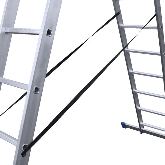 Alumexx Alumexx Reform ladder driedelig recht 3x9 sporten