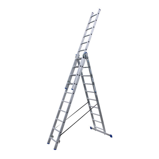 Alumexx Alumexx Reform ladder driedelig recht 3x10 sporten