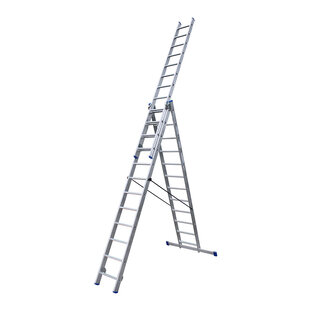 Alumexx Reform ladder driedelig recht 3x12 sporten