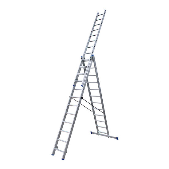 Alumexx Alumexx Reform ladder driedelig recht 3x12 sporten