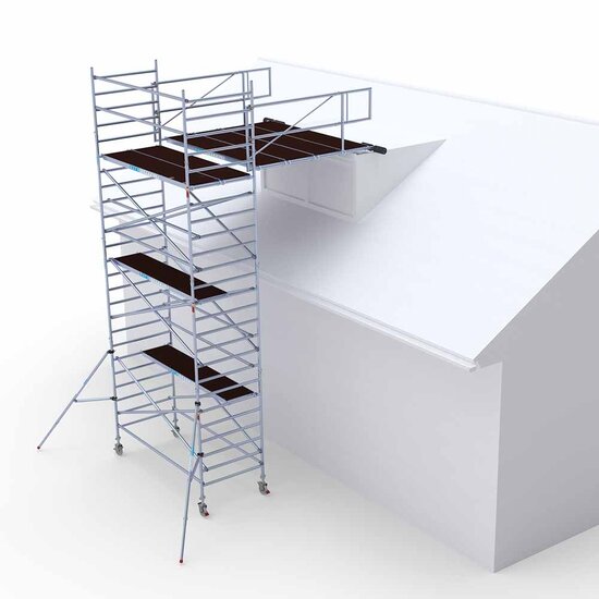 Euroscaffold Uitwijkconsole XL rolsteiger, max. 4 platforms