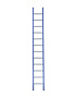 Eurostairs Ladder enkel recht 1x12 sporten BLAUW