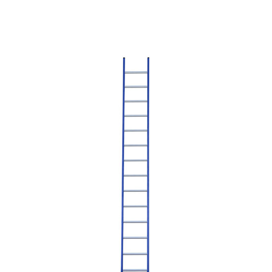 Eurostairs Eurostairs Ladder enkel recht 1x14 sporten BLAUW