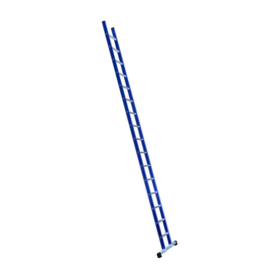 Eurostairs Eurostairs Ladder enkel recht 1x16 sporten BLAUW