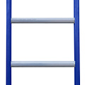 Eurostairs Eurostairs Ladder enkel recht 1x18 sporten BLAUW