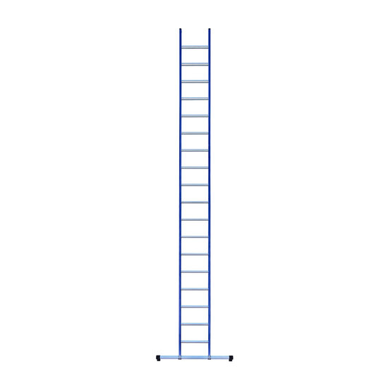 Eurostairs Eurostairs Ladder enkel recht 1x18 sporten BLAUW