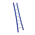 Eurostairs Eurostairs Ladder enkel uitgebogen 1x7 sporten BLAUW