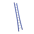 Eurostairs Eurostairs Ladder enkel uitgebogen 1x10 sporten BLAUW