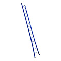Eurostairs Eurostairs Ladder enkel uitgebogen 1x14 sporten BLAUW
