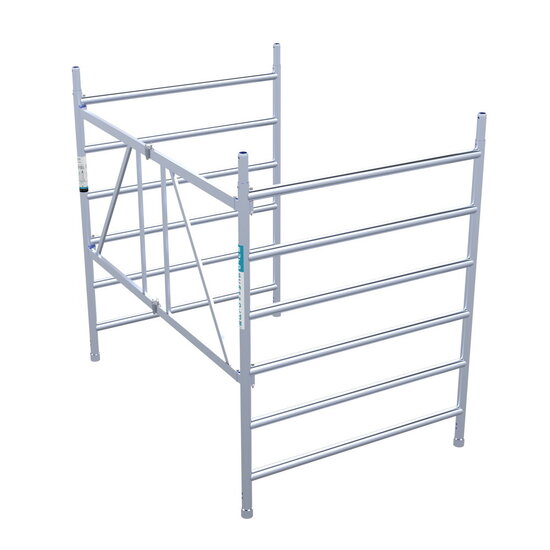 Euroscaffold Kamersteiger vouwunit 135 serie 6 sporten