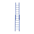 Eurostairs Eurostairs Reform ladder dubbel recht 2x7 sporten BLAUW