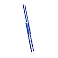 Eurostairs Eurostairs Reform ladder dubbel recht 2x8 sporten BLAUW